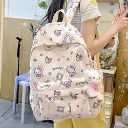 Top Ten Japanese Schoolbag Brands for Elementary School Girls, Large Capacity Kitty Backpacks for Fifth and Sixth Graders, Hello Kitty