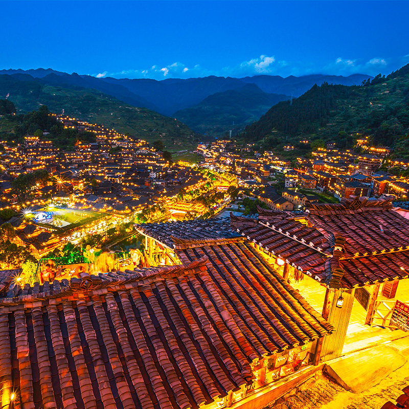 中青国旅8人小团 贵州旅游纯玩五日黄果树荔波苗寨贵阳5天4晚跟团