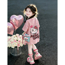 Girls' Short-Sleeved T-Shirt Summer Wear 2026 New Style Children's Summer Half-Sleeved Top for Older Girls, Super Stylish and Trendy