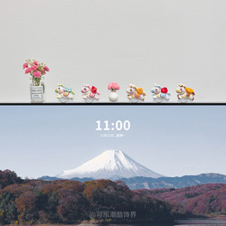 Year of the Horse Mascot Small Ornament Computer Screen Decoration Workstation Atmosphere 2026 New Model Display Creative Little Horse