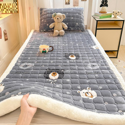 Winter Coral Velvet Milk Velvet Fleece Mattress Pad Student Dormitory Single Bed Mattress Pad Blanket Bed Sheet