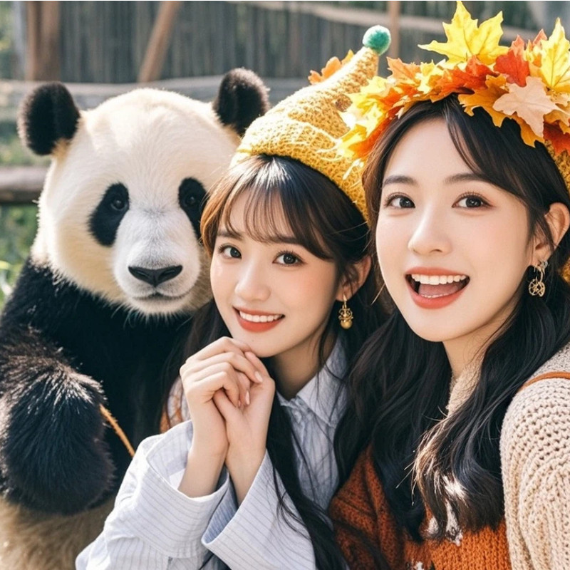 机票+成都3天2晚专车自由行+熊猫基地+杜甫草堂+锦里古街宽窄巷子