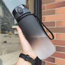 Large-Capacity Sports Water Cup, Food-Grade Cup, Outdoor Portable Anti-Fall Frosted Space Cup, Student Tea Cup with a Mouthpiece