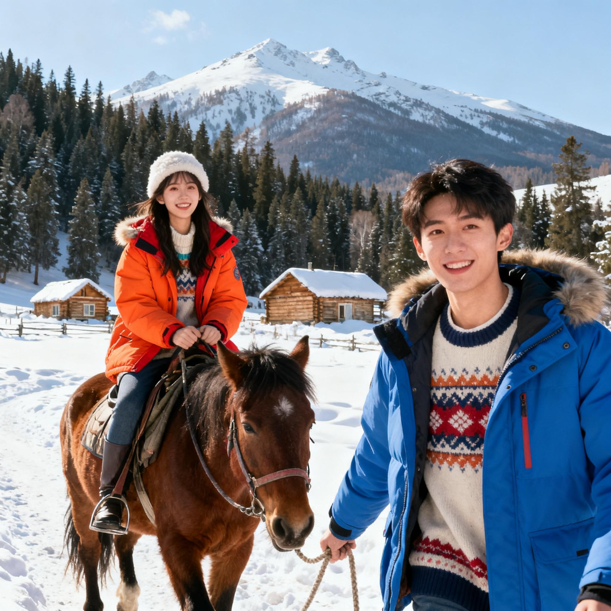 无人机| 新疆旅游小团5天4晚跟团游阿勒泰喀纳斯禾木赛里木湖纯玩