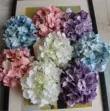 đào giả [Biananhua] Đầu hoa cẩm tú cầu lớn mới mô phỏng hoa cẩm tú cầu DIY hoa cẩm tú cầu đầu hoa giả giấy hoa cúc giả Cây hoa trang trí