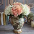Đạo cụ đám cưới hoa trang trí mới phong cách Châu Âu hoa cẩm tú cầu mô phỏng hoa cẩm tú cầu lớn hoa cẩm tú cầu cưới bán hàng trực tiếp cây cảnh giả nhập khẩu hoa hồng giả giá rẻ Cây hoa trang trí