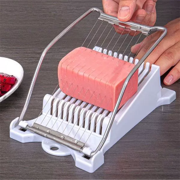 Luncheon Meat Boiled Egg Fruit Slicer Soft Food Stainless Steel