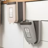 Кухонная мусорная банка складная висящая висящая корпус дверной шкаф.