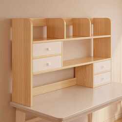Bookshelf Desktop Storage Rack Student Home Desk Multi-Layer Storage Bedroom Shelf Simple Small Office Bookcase