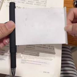 A Pen That Can Hide Things, a Creative Memo Pen for Students' Exams, a Gel Pen for Drawing and Memorizing Words, a Smooth-Click Pen