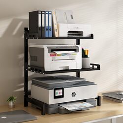 Retractable Storage Rack Printer Copier Multi-Layer Computer Desk Office Desktop Storage Rack Organizer