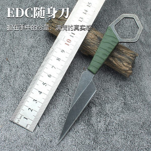 Swiss Army Knife Fruit Knife Skin Straight Blade Blade Blade Fighting Body Cold Weapon Survival Survival Small Knife Cool
