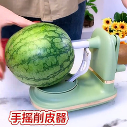 Hand-Cranked Apple Peeler, Apple Peeling and Cutting Tool, Automatic Fruit Peeler for Home Use