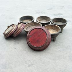 Folk nostalgic old objects h solid wood washbasin wooden basin tools old wooden basin laundry basin footbath old-fashioned ornaments