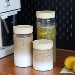 Cold-Resistant and Heat-Resistant High Borosilicate Glass Coffee Cup, Popular Online for Juice, Milk, Soy Milk, and Bird's Nest Beverage Dispensing