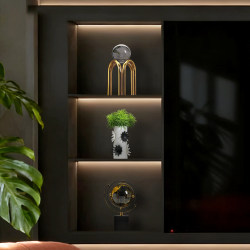 Modern Italian-Style Light Luxury High-End Tv Cabinet Ornaments, Creative Living Room Entrance Wine Cabinet Home Decor Items for Tabletop Display