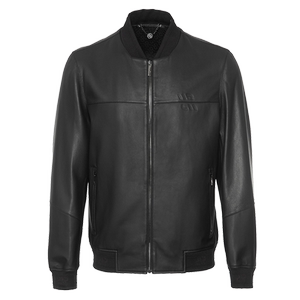 
RARE Wei Ya men's Ole leather jacket men's spring and autumn men's black jacket baseball jacket trendy