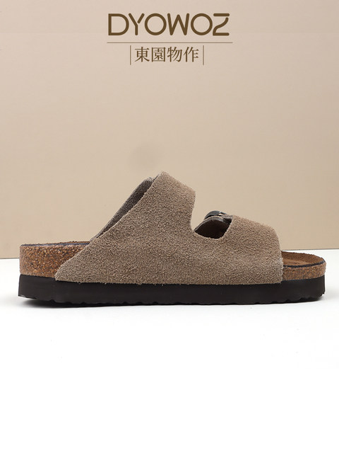 DYOWOZ/Dongyuan Made Japanese Birkenstock thick-soled cork sandals for women's new fashionable and versatile flip-flops