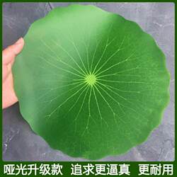 Artificial Lotus Leaves, Fake Lotus Leaves for Food Presentation, Banana Leaves for Barbecue Ingredients, Green Leaves for Fruit Plate Base, Large Leaves