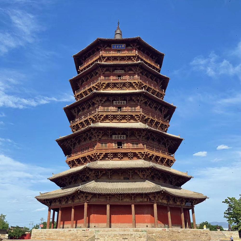 大同旅游2天1晚到恒山悬空寺应县木塔纯玩二日游含门票住宿意外险