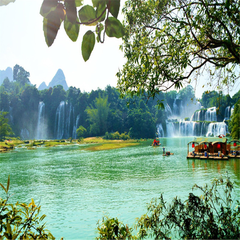 广西南宁旅游德天跨国瀑布+通灵大峡谷+巴马3天2晚跟团游长寿之乡