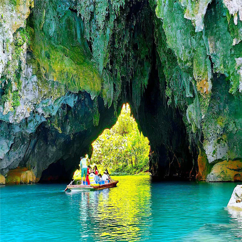 南宁-河池凤山三门海纯玩一日游/含往返车费+门票➕游船+导游