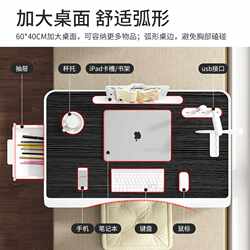 New direct selling bed desk folding small table computer desk bed lazy student dormitory study table to do homework