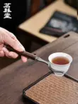 Mingqitang Damascus Pu'er dao pha trà, trà đạo bộ sáu quý ông, thìa trà, kẹp trà, bộ trà Kung Fu, phụ kiện cao cấp 