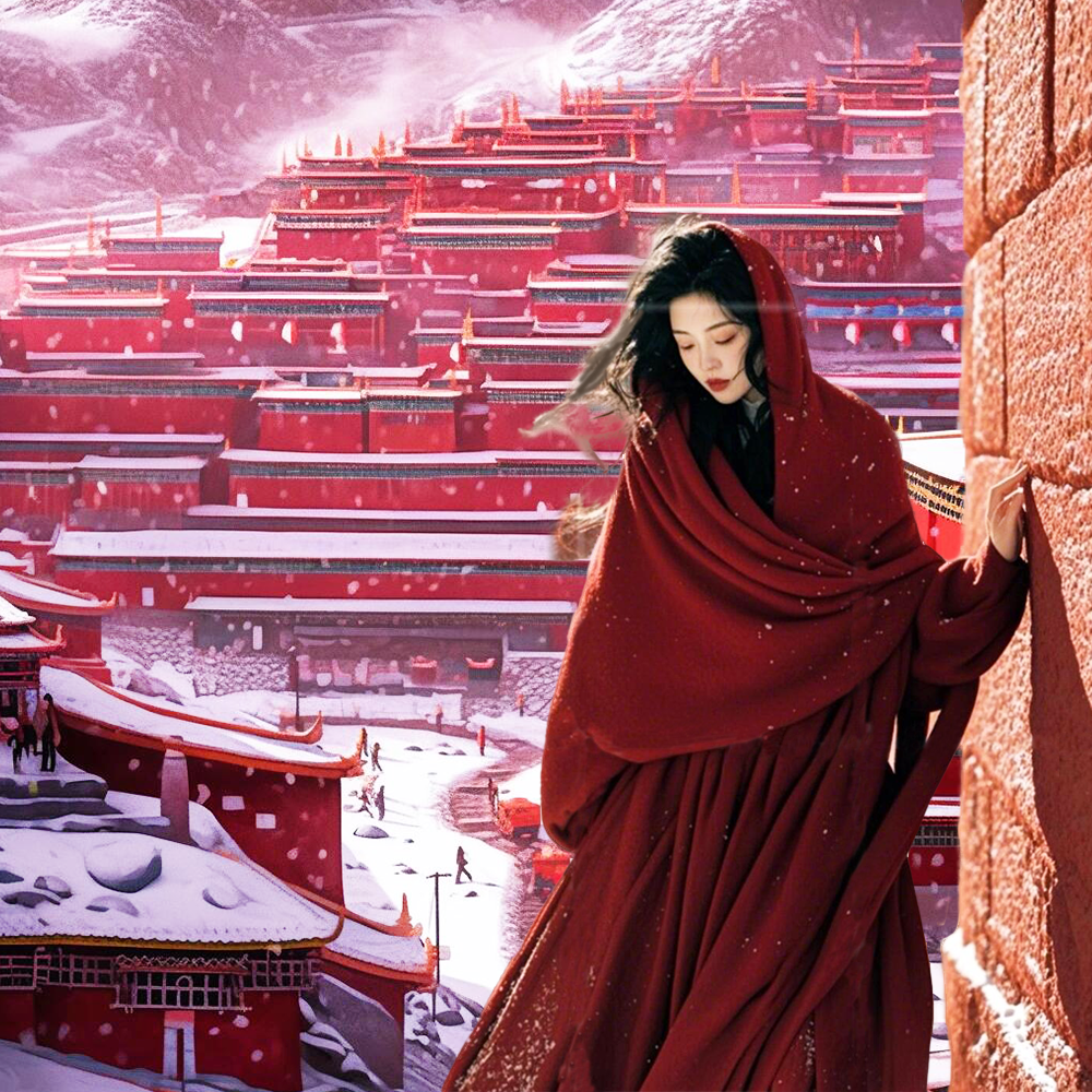 含机票8人保姆车小团 四姑娘山鱼子西色达6天5晚川西小环线跟团游