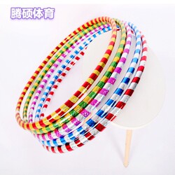 Double Laser Hula Hoop, Thickened Plastic Hula Hoop for Children and Adults, Game and Dance Props, Specially Designed for Schools and Kindergartens
