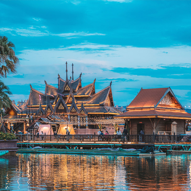 【直飞版纳含机票豪华酒店连住】云南西双版纳旅游5天纯玩亲子游