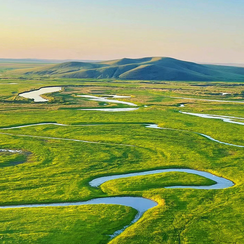 【纯玩含机票】内蒙古旅游呼伦贝尔满洲里5天包车亲子游