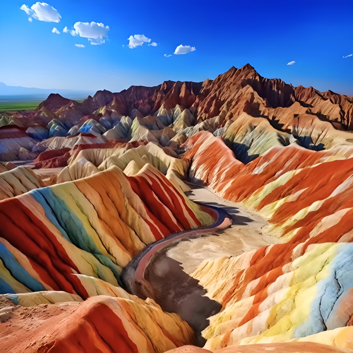 甘肃纯玩 兰州张掖嘉峪关敦煌4日游 七彩丹霞莫高窟月牙泉雅丹