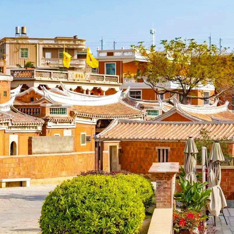 厦门旅游泉州石狮洛伽寺+蟳埔村+晋江梧林古村落一日游8人精品团