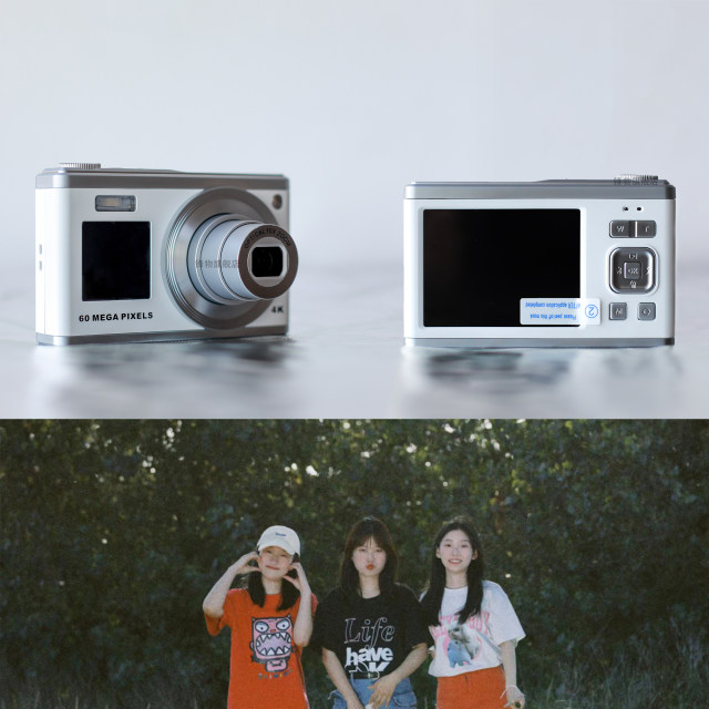 High-definition retro CCD digital camera student campus tour concert card machine small female mirrorless camera