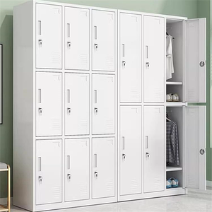 
Steel locker, bathroom, swimming pool, locker, thickened locker with lock, factory employee locker, multi-grid shoe cabinet