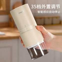 Mongdio Electric Coffee Grinder Home Portable Grinder Manual Coffee Grinder