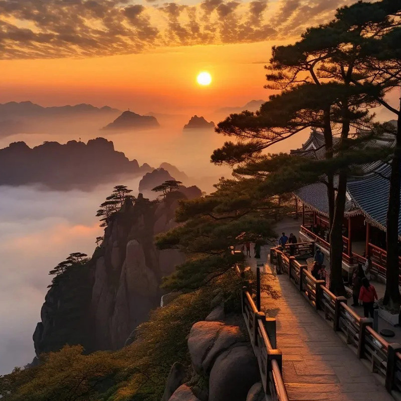 【广州出发】天下第一奇山安徽黄山纯玩跟团双高四日休闲游