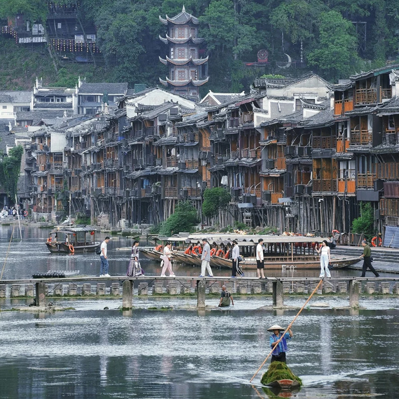 湖南长沙张家界天门山凤凰8天7晚自由行