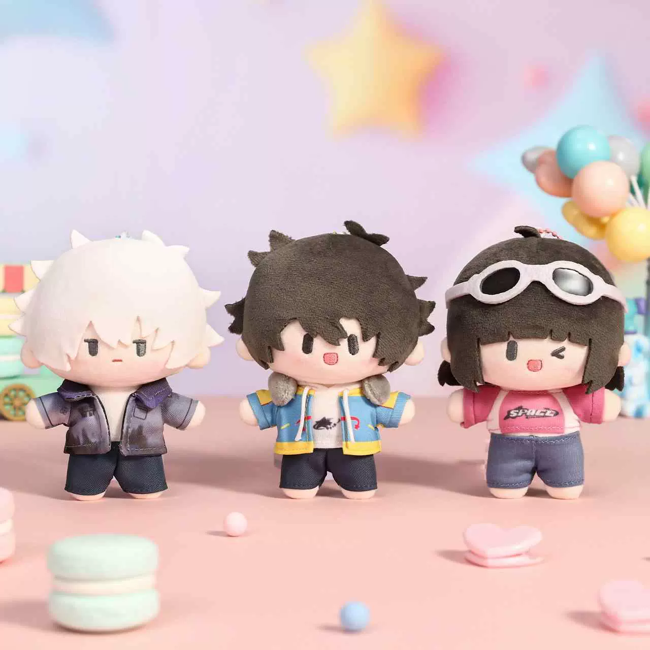 盗墓筆記 另物赏 A賞　ぬいぐるみ（吳邪 張起靈）　2点　バラ売り可 盗墓笔记周边吴邪张起灵毛绒公仔玩偶棉花娃娃玩具摆件潮玩送礼物