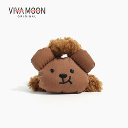Original Design Autumn and Winter Fabric Teddy Bear Plush Claw Clip Cute Animal Shark Clip High-End Half-Up Hair Clip Hair Accessory