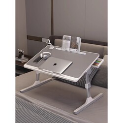 German Precision-Made Adjustable Bed Table, Foldable Student Study Desk, Writing Desk, Computer Desk Board