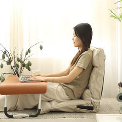 Foldable Lazy Sofa for Bedroom, Small Sofa for Bay Window, Window Sill Cushion, Can Recline and Sleep, Bed Backrest Chair, Tatami