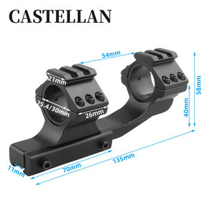 
11mm scope tube clamp rear extension one-piece bracket rear extension one-piece tube clamp 25.4/30mm scope tube clamp