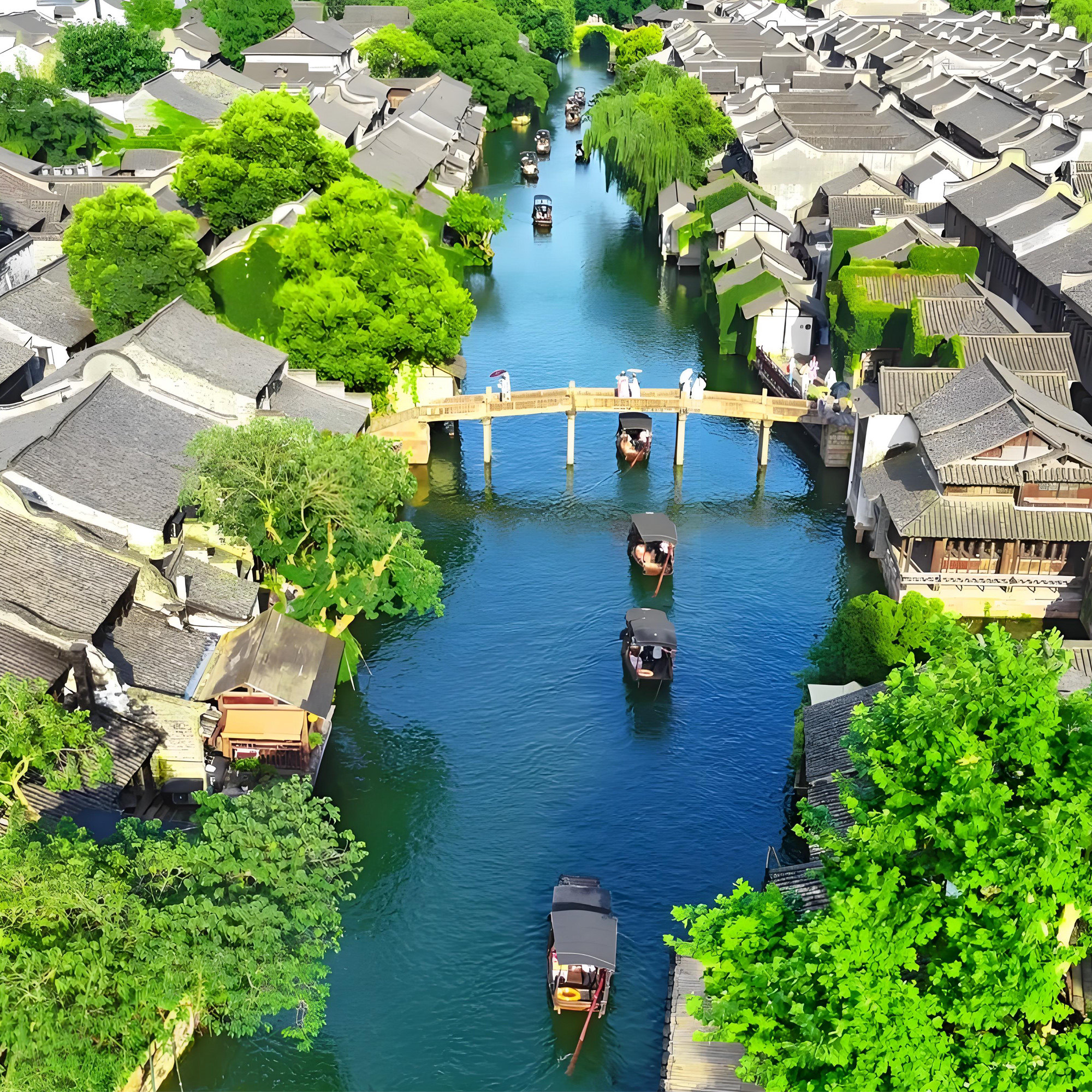 【西游拾光】杭州+江南三水乡3天2晚|乌镇西栅+鲁镇+南浔 品蟹宴