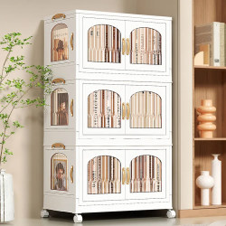 Storage Cabinet, Storage Cabinet, Home Installation-Free Living Room Storage Cabinet, Children's Toys, Clothes, Baby Wardrobe, Snack Cabinet
