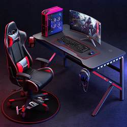 Gaming desk; Desktop computer desk; Home study table; Gaming desk and chair set; Complete set of