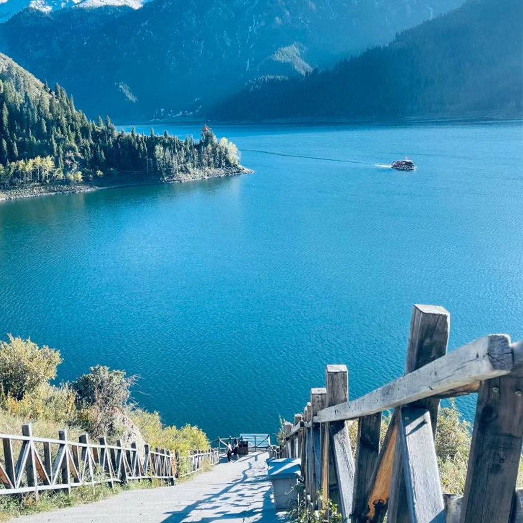 【新疆经典】天山天池乌鲁木齐周边1日游马牙山悬泉飞瀑定海神针