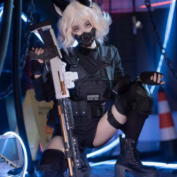 【最安値挑戦】 覆面系NOISE cos服武装娘战术娘cosplay服装军宅装备套装演出服 コスプレ衣装