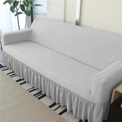 Double Armrest Elastic Lazy Sofa Cover All-Inclusive Ruby Cover Four-Season Universal Anti-Cat Scratch Sofa Cover New All-In-One